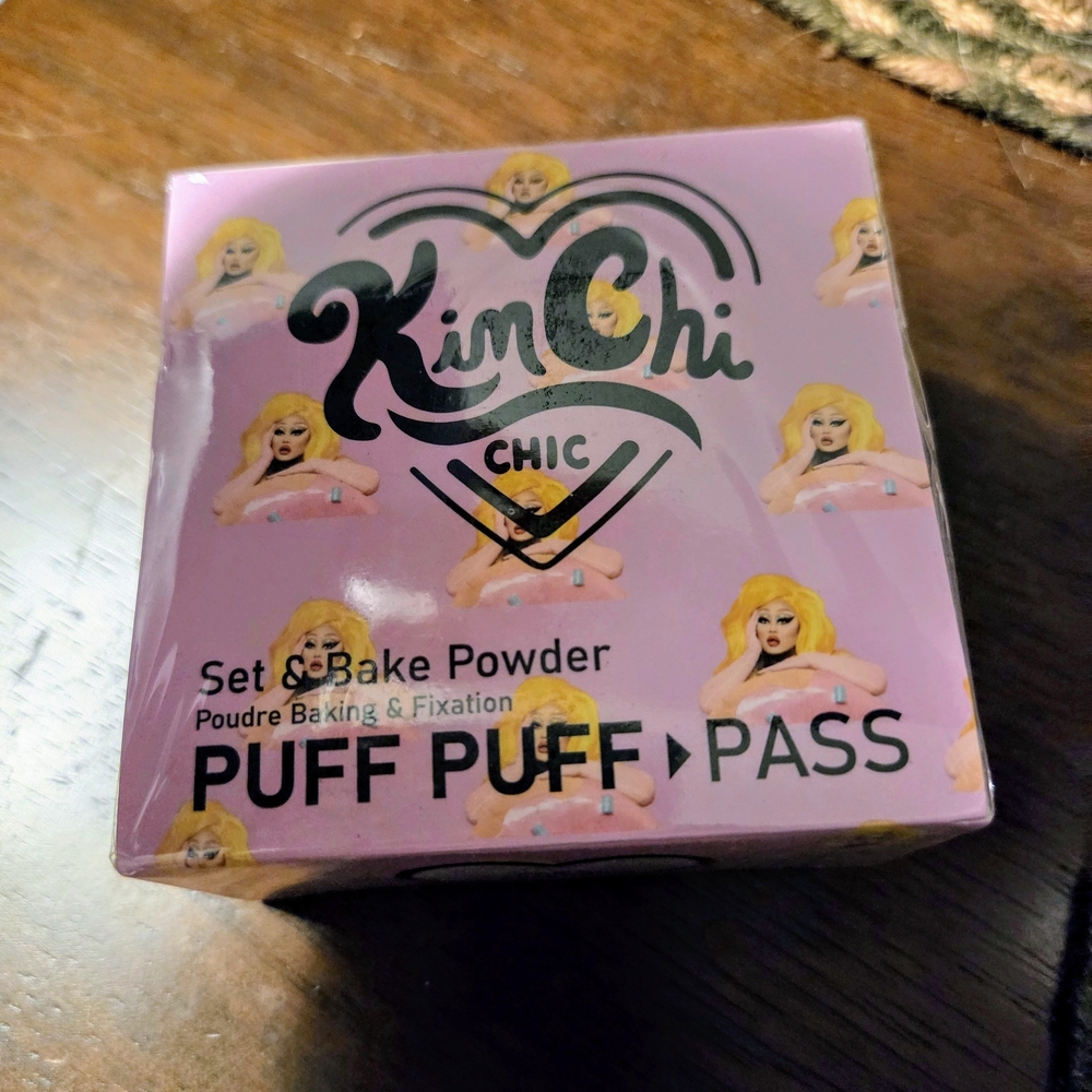 Kimchi Chi Chic Puff Puff Pass Set & Bake Powder -01 Lavender TIK TOK FAMOUS